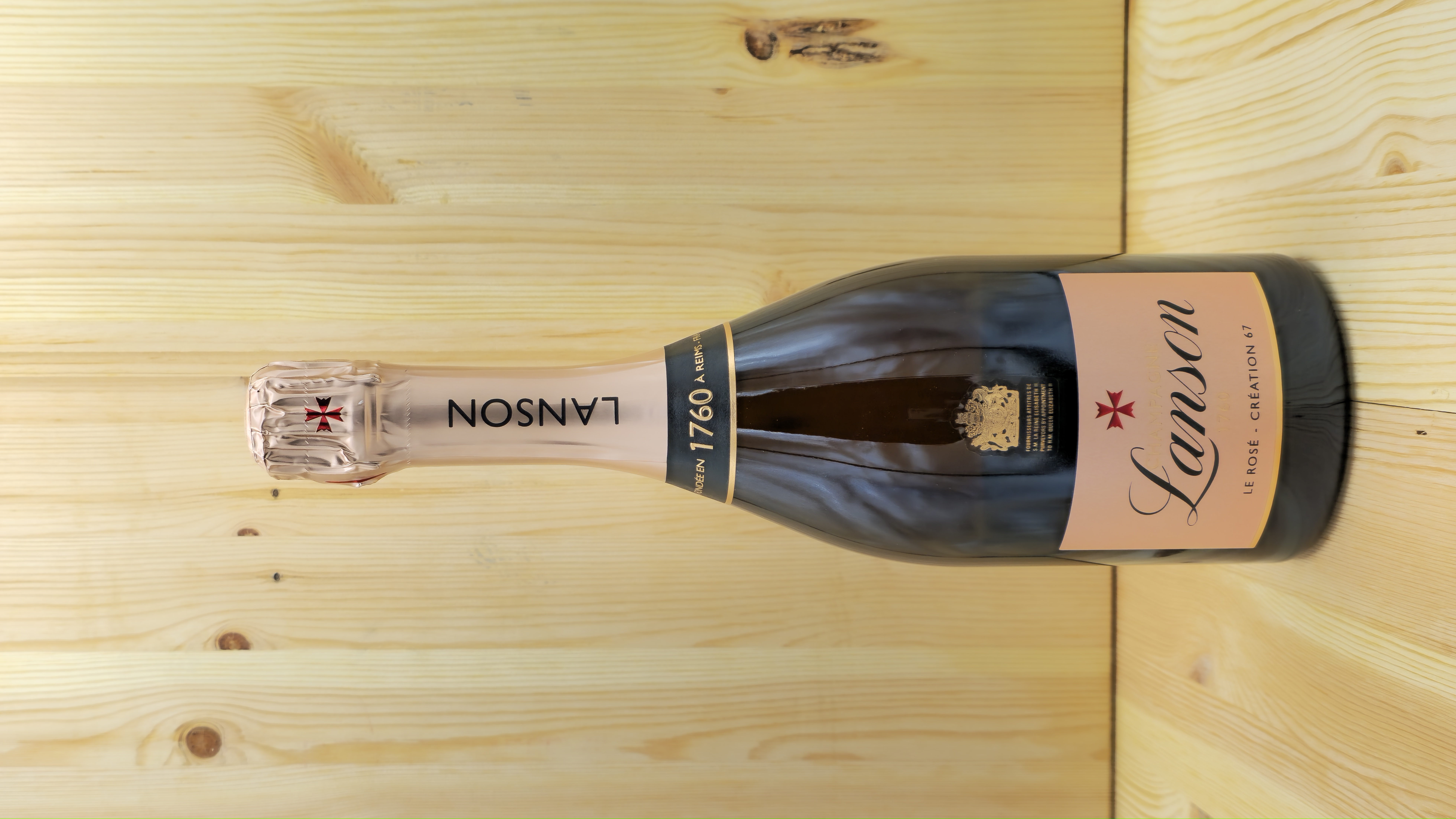 Champagne Le Rosé Creation Lanson